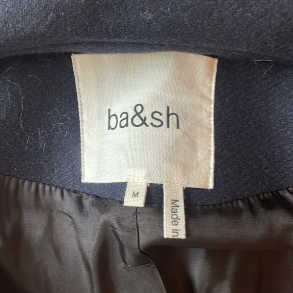 NWT BA&SH HAYA long belted coat - Picture 11 of 11